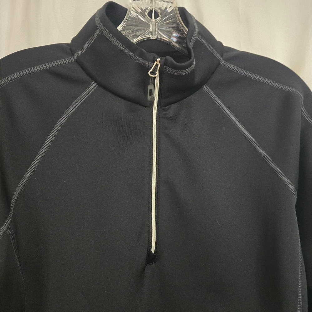 Sunice Black Quarter Zip Pull Over Activewear Jac… - image 2